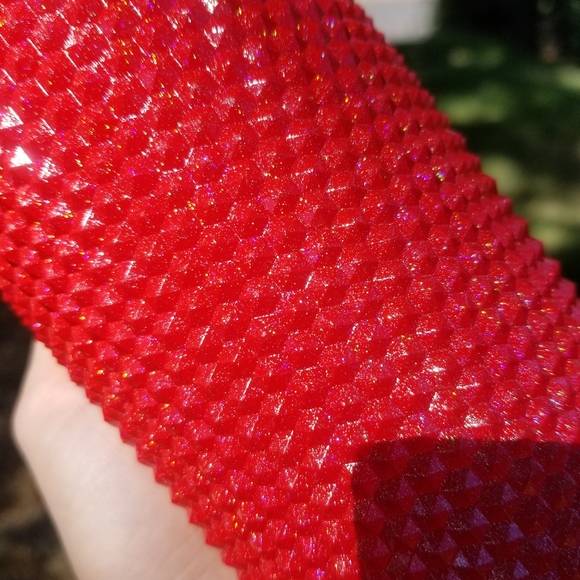 🆕️Starbucks, Custom, Red Holo Studded Tumbler - Picture 9 of 16